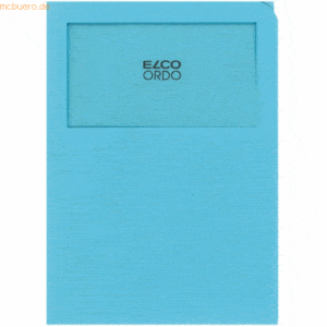Elco Organisationsmappe Ordo classico Papier A4 220x310 mm blau VE=100