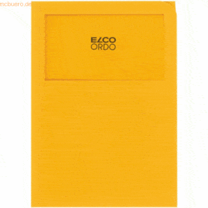Elco Organisationsmappe Ordo classico Papier A4 220x310 mm goldgelb VE