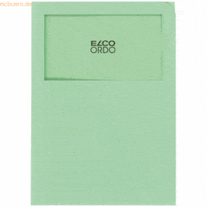 Elco Organisationsmappe Ordo classico Papier A4 220x310 mm grün VE=100