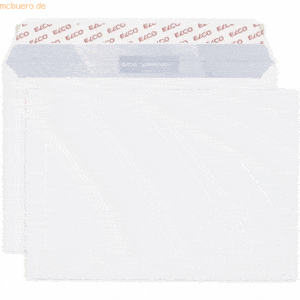 20 x Elco Briefumschläge C5 hochweiß Haftklebung mit Innendruck Papier