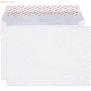 10 x Elco Briefumschläge B4 hochweiß Haftklebung mit Innendruck Papier
