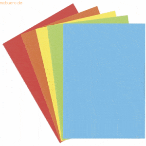 Elco Briefumschläge Color C5 farbig sortiert Haftklebung Papier 100 g/