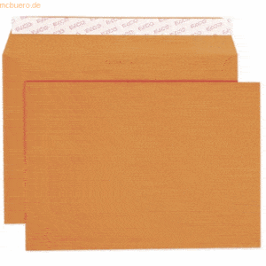 10 x Elco Briefumschläge Color C5 orange Haftklebung Papier 100 g/qm V