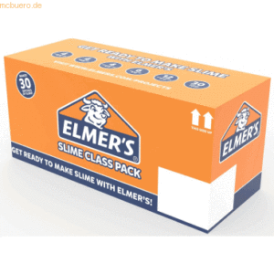 Elmers Glitzer-Kleber Slime Kit Party 60-teilig rosa/blau
