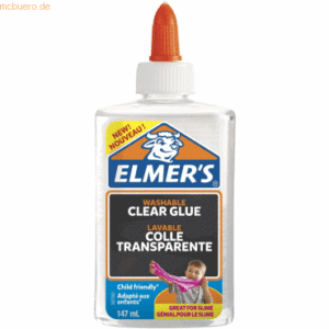 6 x Elmers Bastelkleber transparent VE=147 ml