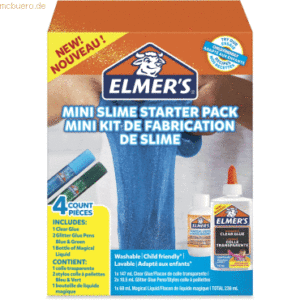 Elmers Glitzer-Kleber Slime Kit Everyday Mini grün/blau