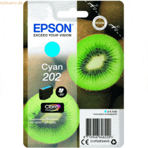 Epson Tintenpatrone Epson 202 cyan