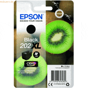 Epson Tintenpatrone Epson 202XL schwarz