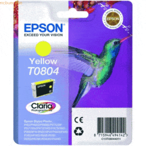 Epson Tintenpatrone Epson T0804 yellow