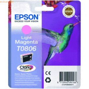 Epson Tintenpatrone Epson T0806 magenta-light