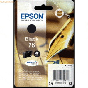 Epson Tintenpatrone Original Epson T1621 schwarz
