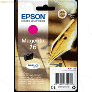 Epson Tintenpatrone Original Epson T1623 magenta