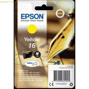 Epson Tintenpatrone Original Epson T1624 yellow