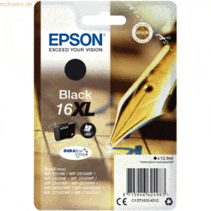Epson Tintenpatrone Epson T1631 schwarz