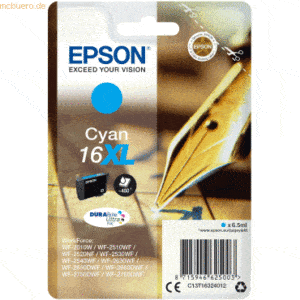 Epson Tintenpatrone Epson T1632 cyan
