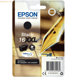 Epson Tintenpatrone Epson T1681 schwarz