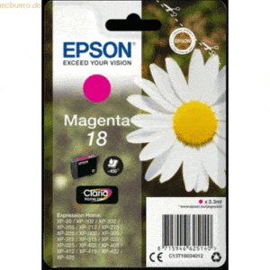 Epson Tintenpatrone Original Epson T1803 magenta