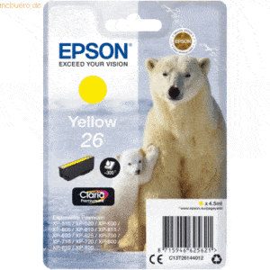 Epson Tintenpatrone Epson T2614 gelb