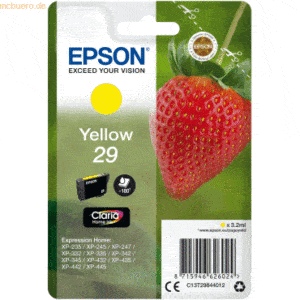 Epson Tintenpatrone Epson T2984 gelb