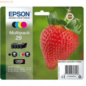 Epson Multipack Epson T2986 schwarz/cyan/magenta/yellow