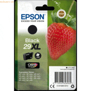 Epson Tintenpatrone Epson Expression Home XP-235 T2991 schwarz High-Ca