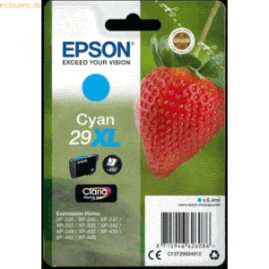 Epson Tintenpatrone Epson Expression Home XP-235 T2992 cyan High-Capac