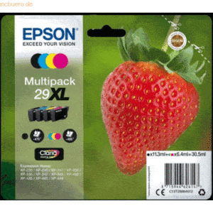 Epson Tintenpatrone Epson Expression Home XP-235 T2996 BK/C/M/Y High-C