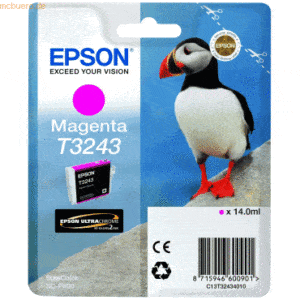 Epson Tintenpatrone Epson Surecolor SC-S 70600 T3243 magenta