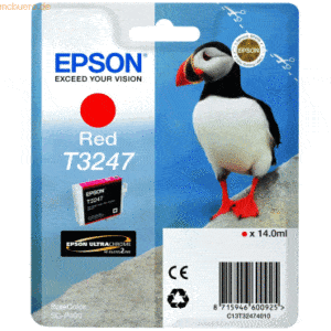 Epson Tintenpatrone Epson Surecolor SC-S 70600 T3247 rot