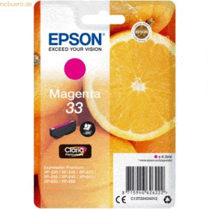 Epson Tintenpatrone Epson T3343 magenta