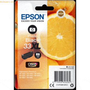 Epson Tintenpatrone Epson Expression Home XP-530 T3361 photo schwarz H