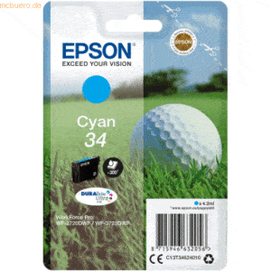 Epson Tintenpatrone Epson T3462 cyan