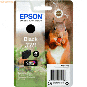 Epson Tintenpatrone Epson 378 schwarz