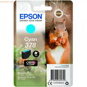 Epson Tintenpatrone Epson 378 cyan
