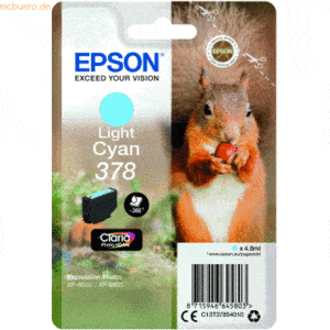 Epson Tintenpatrone Epson 378 cyan light
