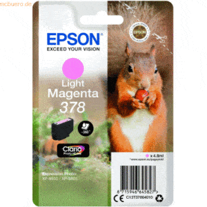 Epson Tintenpatrone Epson 378 magenta light