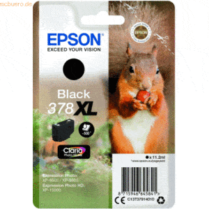 Epson Tintenpatrone Epson 378XL schwarz