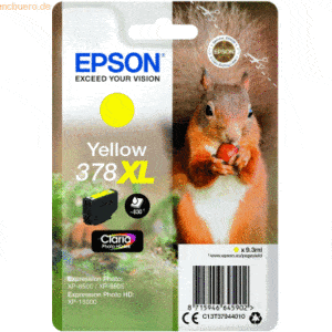 Epson Tintenpatrone Epson 378XL gelb