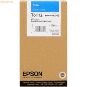 Epson Tinte Original Epson C13T611200 cyan