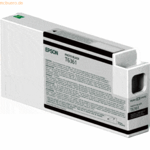 Epson Tinte Original Epson C13T636100 photo-schwarz