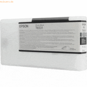 Epson Tinte Original Epson C13T653100 photo-schwarz