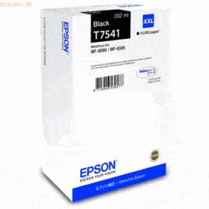 Epson Tintenpatrone Epson Stylus Color 900 T7541 schwarz High-Capacity