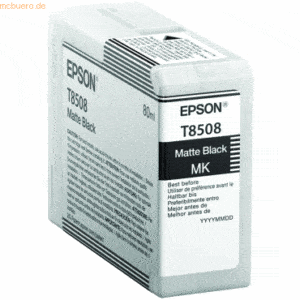 Epson Tintenpatrone Epson Surecolor SC-S 70600 T8508 schwarz matt