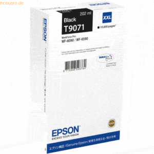 Epson Tintenpatrone Epson Expression XP 30 T9071 schwarz High-Capacity