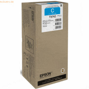 Epson Tintenpatrone Epson T9742 cyan