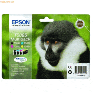 Epson Tintenpatrone Epson T08954010 4-farbig