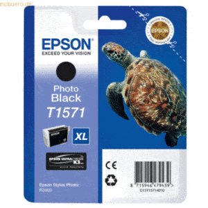 Epson Tintenpatrone Epson T15714010 schwarz HC