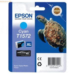 Epson Tintenpatrone Epson T15724010 cyan
