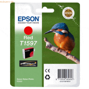 Epson Tintenpatrone Epson T15974010 rot