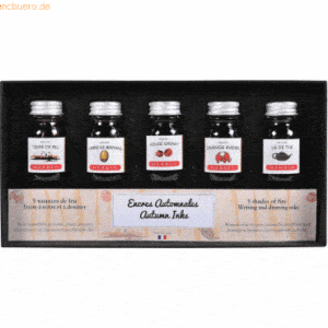 2 x Herbin Zeichentinte Set VE=5 Stück 10ml Herbst